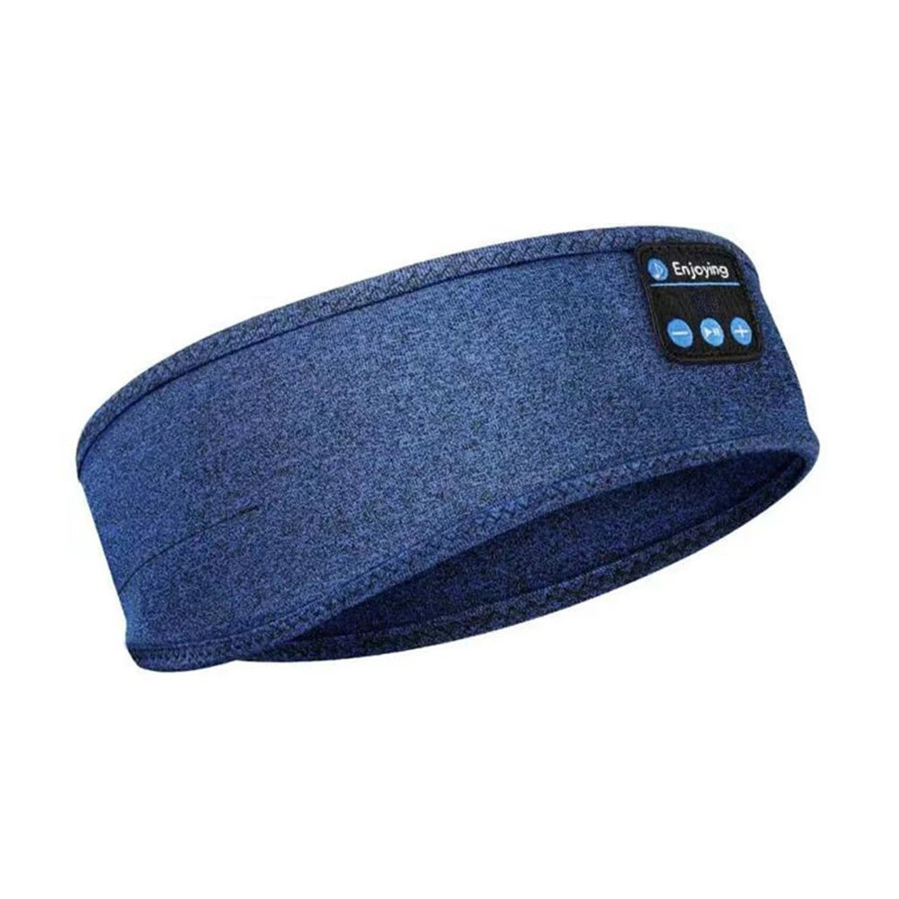 Wireless Bluetooth Sports Headband Earphones with Music Playback and Eye Mask Functionality