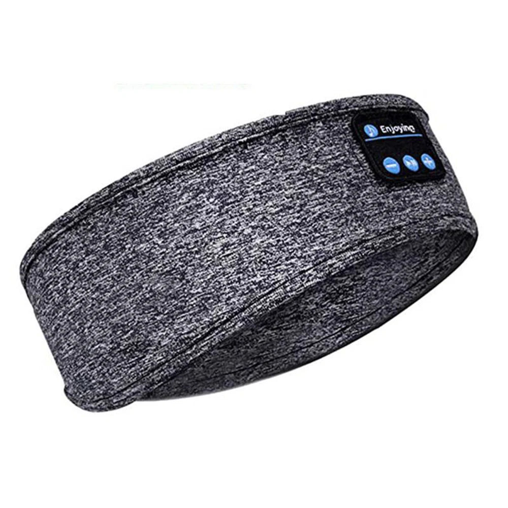 Wireless Bluetooth Sports Headband Earphones with Music Playback and Eye Mask Functionality